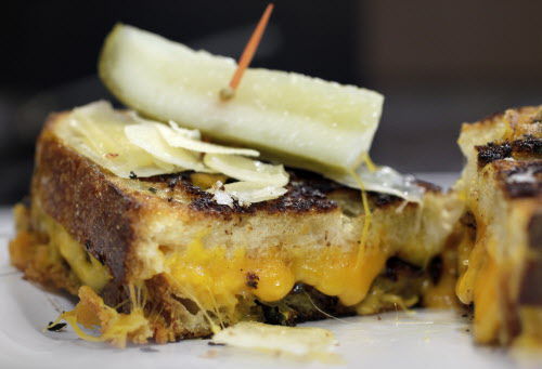 Grilled cheese sandwich